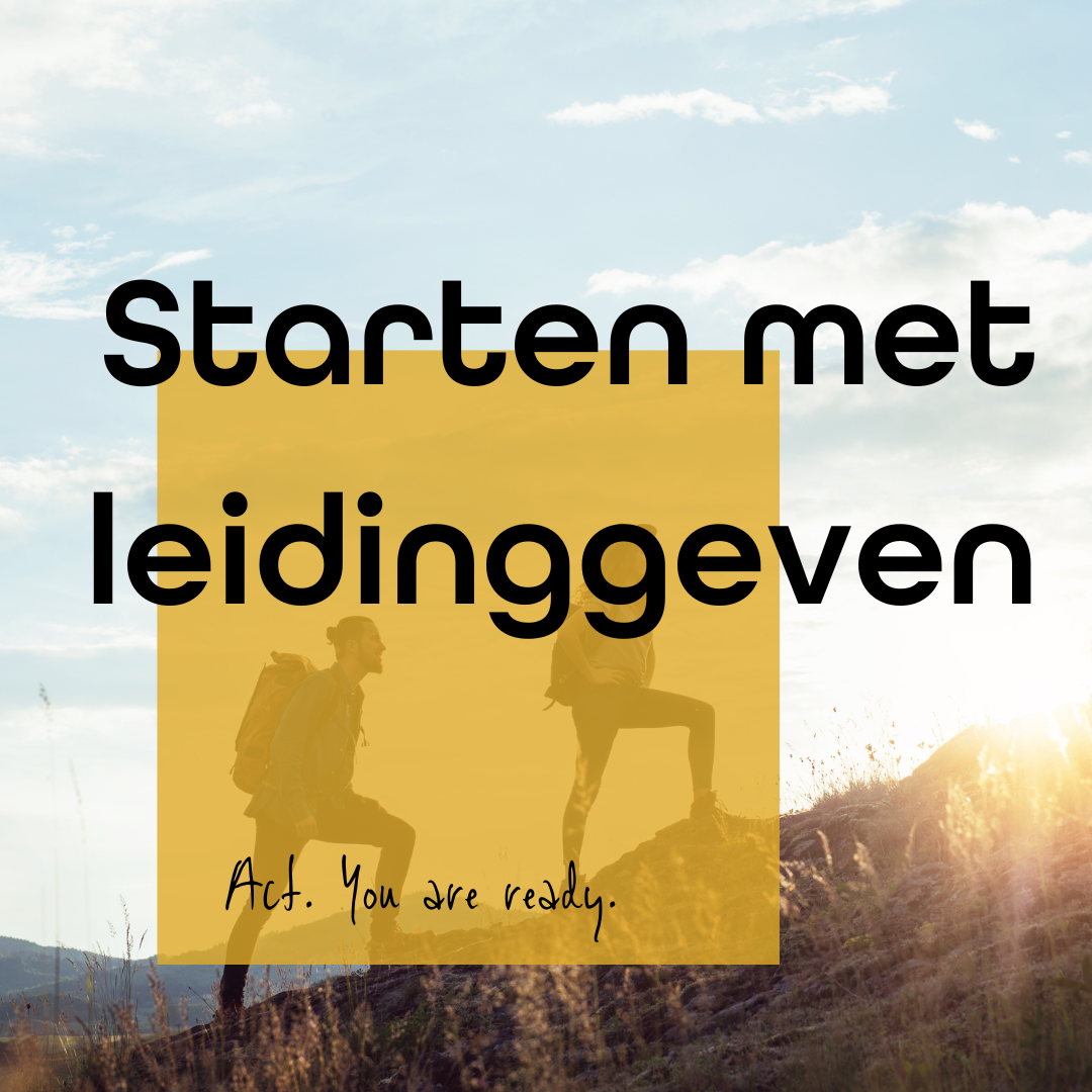 Starten met leidinggeven